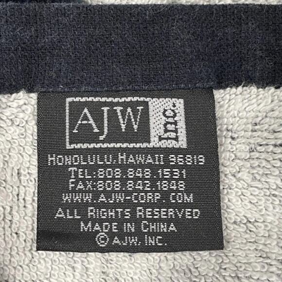 Vintage AJW Hawaii Islands Bath Beach 60"x30" Towel Maui Nuhau Molokai Kauai Map - Picture 7 of 8